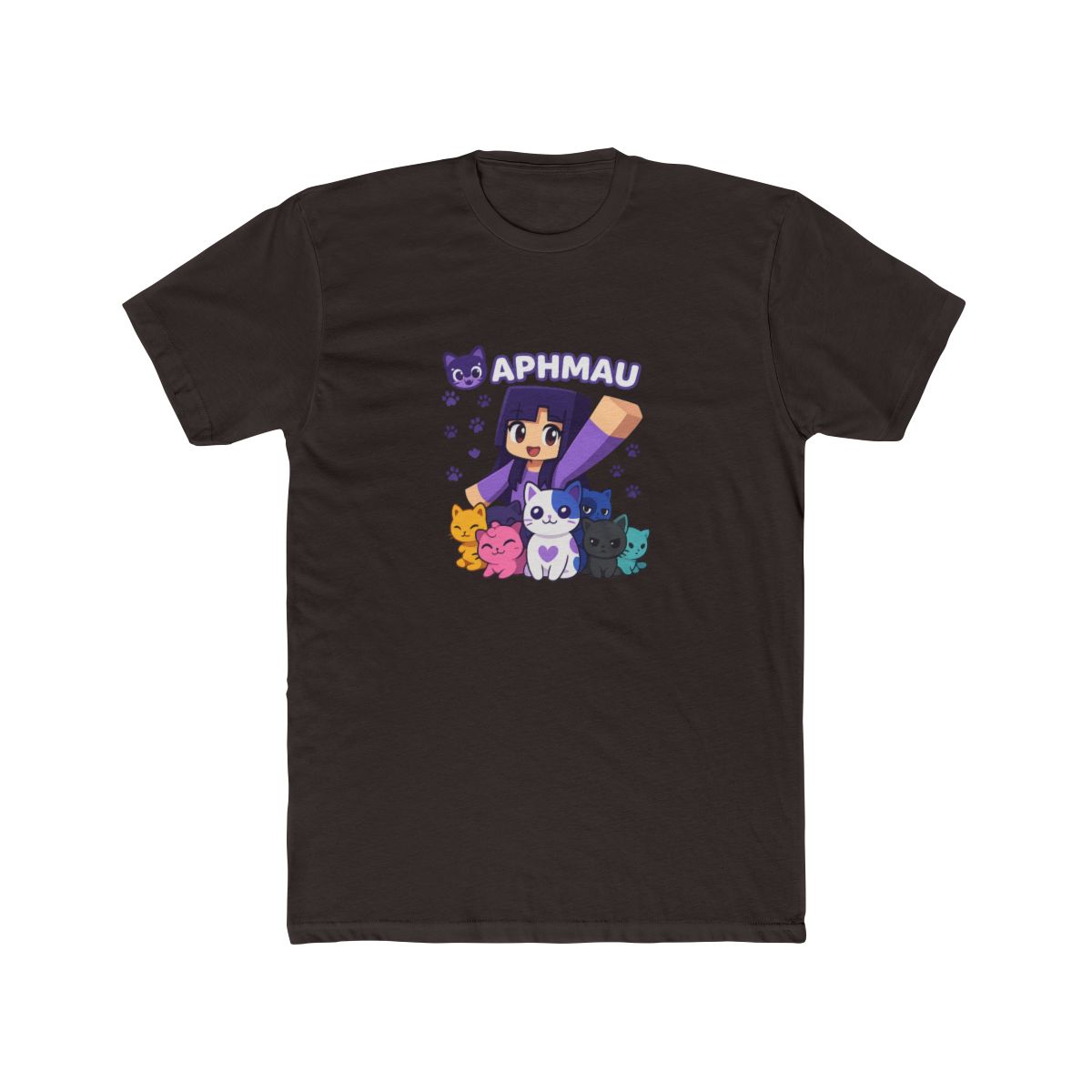 Aphmau Meemeows Adorable Cat Gaming T-Shirt - alternate angle 5, merchandise