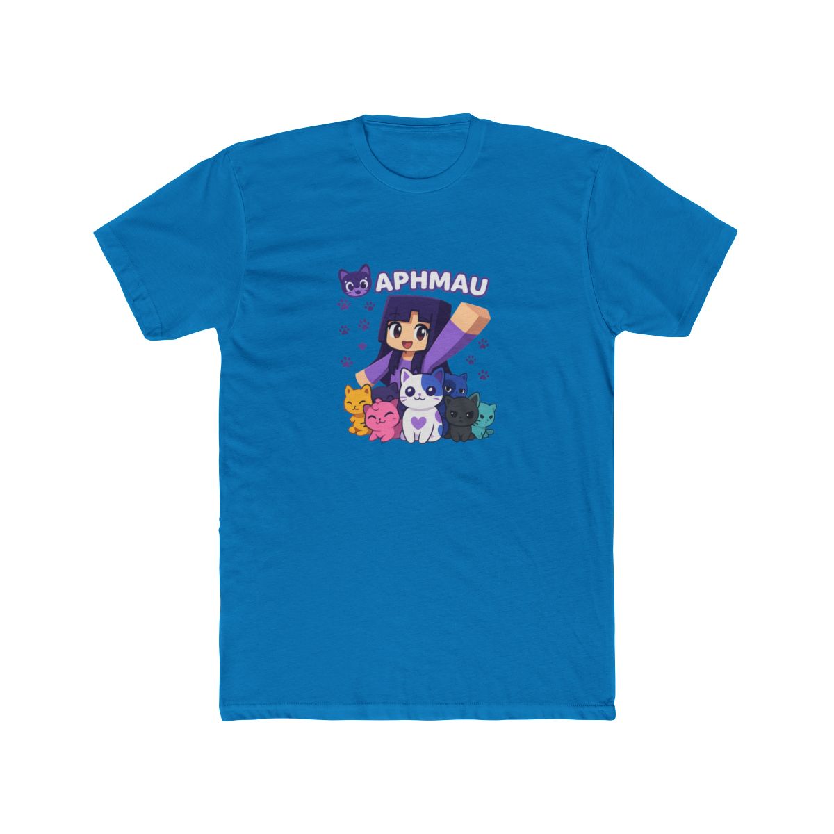 Aphmau Meemeows Adorable Cat Gaming T-Shirt - alternate angle 3, merchandise