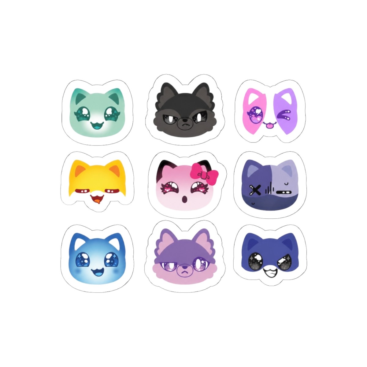 Aphmau and Friends Meemeow Cat Pattern Version 3 - alternate angle 1, merchandise