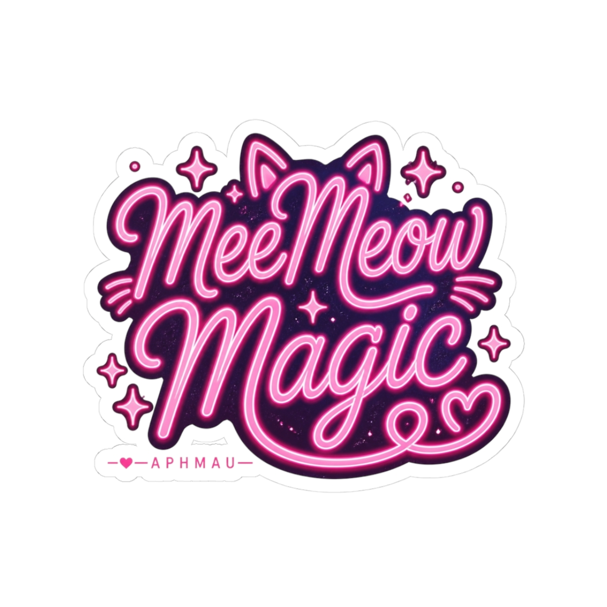 Aphmau "MeeMeow Magic" Sticker - alternate angle 1, merchandise
