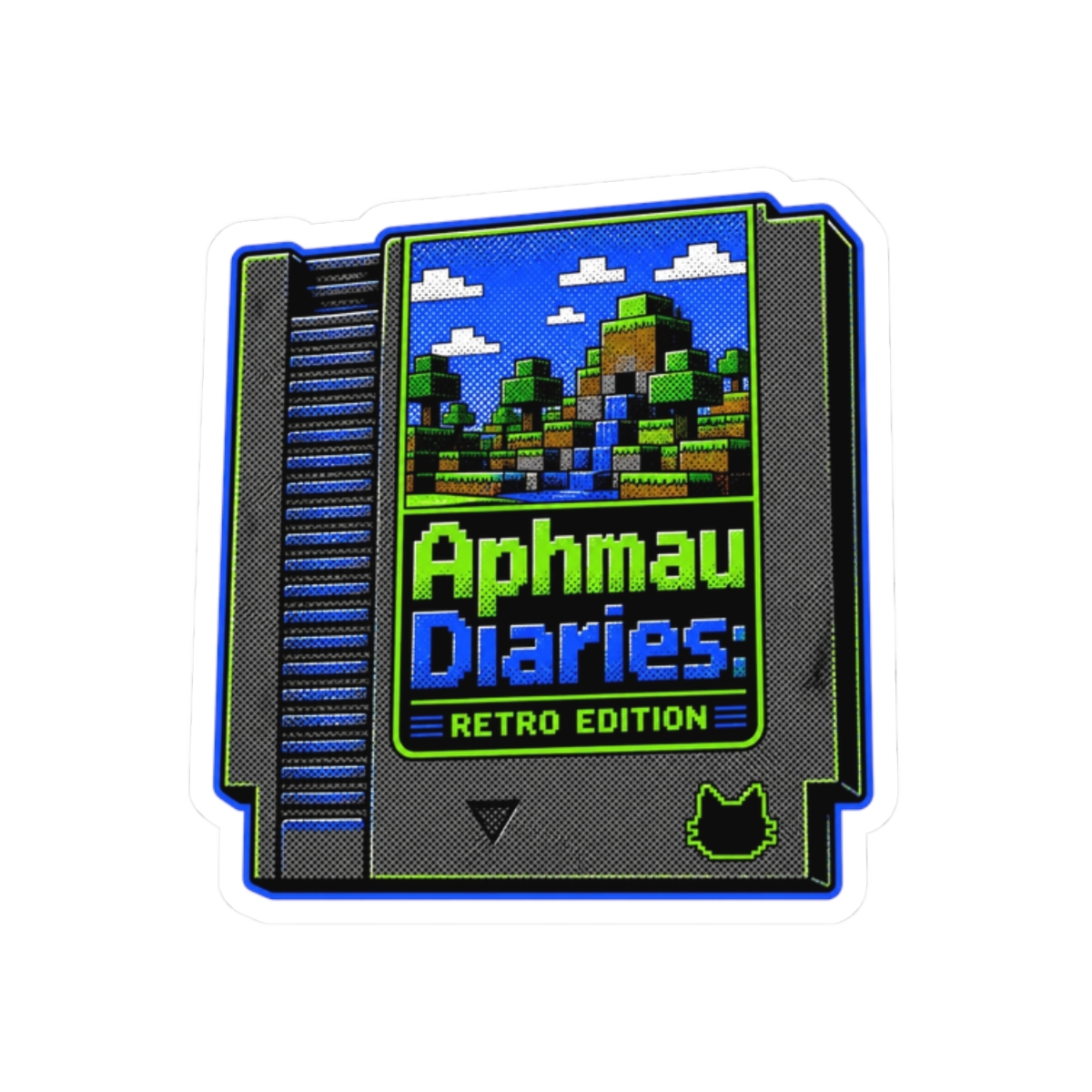 Aphmau "Aphmau Diaries: Retro Edition" Sticker - alternate angle 1, merchandise