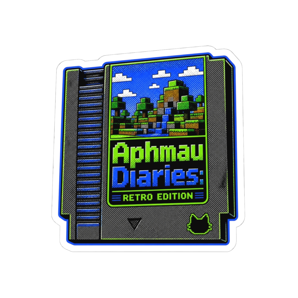 Aphmau "Aphmau Diaries: Retro Edition" Sticker - alternate angle 5, merchandise